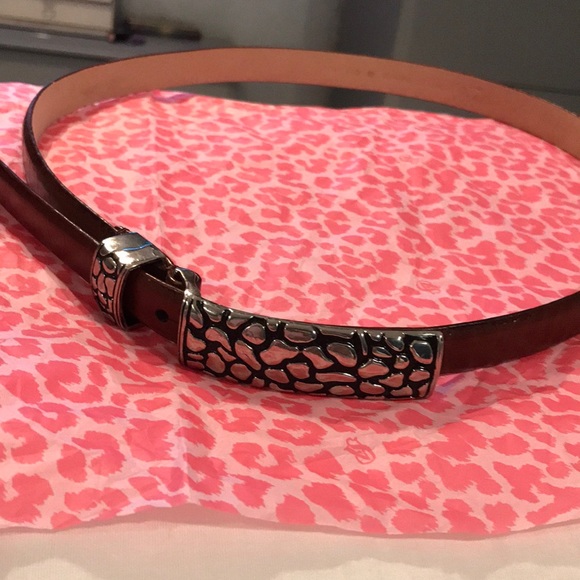 Ladies medium leather belt - Picture 2 of 2